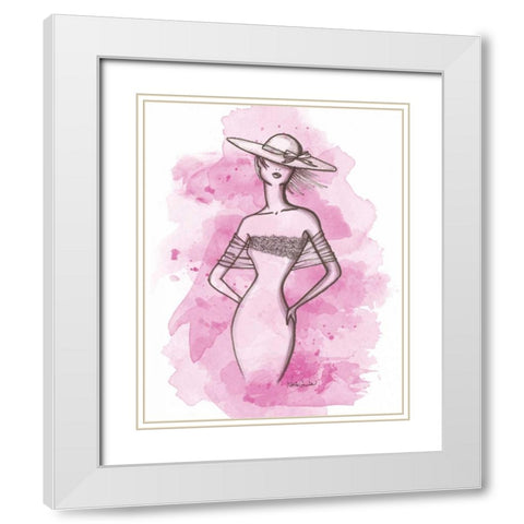 From the Runway II White Modern Wood Framed Art Print with Double Matting by Guinn, Katie