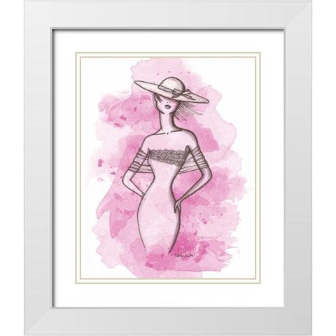 From the Runway II White Modern Wood Framed Art Print with Double Matting by Guinn, Katie