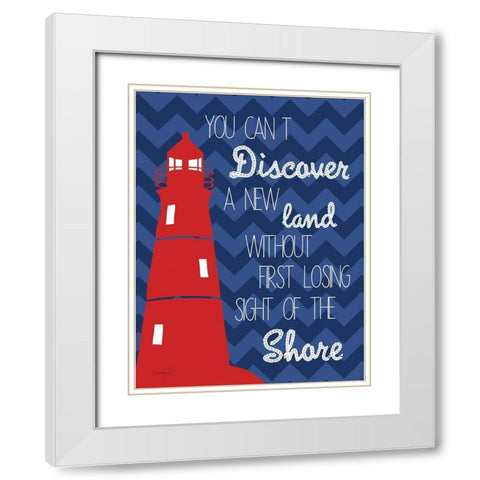 Discover White Modern Wood Framed Art Print with Double Matting by Harbick, N.