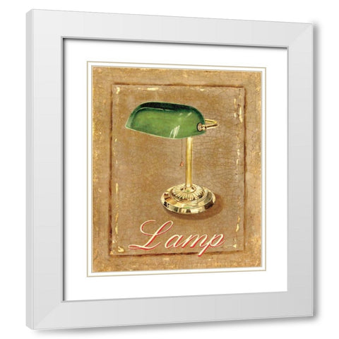 Nine to Five I White Modern Wood Framed Art Print with Double Matting by Jones, Catherine