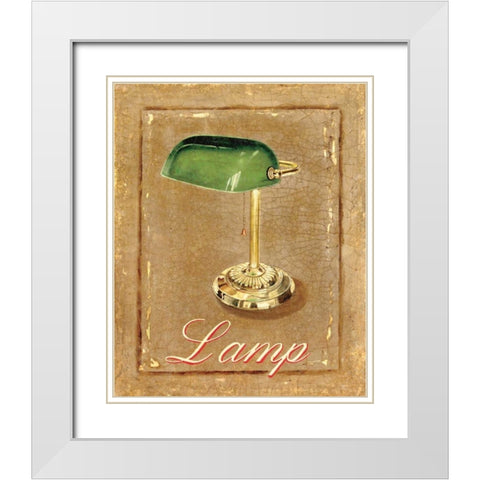 Nine to Five I White Modern Wood Framed Art Print with Double Matting by Jones, Catherine