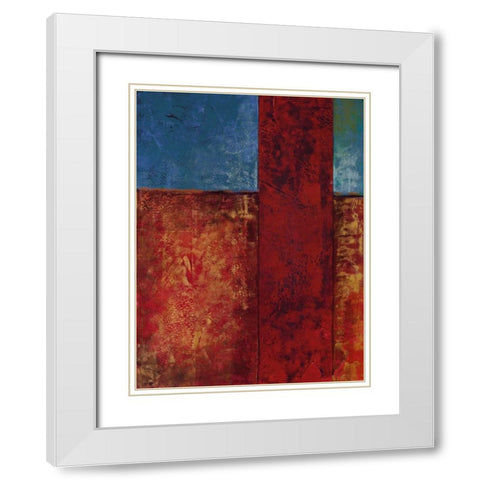 Moment in Time VIII White Modern Wood Framed Art Print with Double Matting by Kime, John