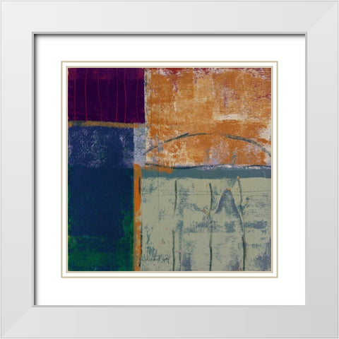 Northern Desire IV White Modern Wood Framed Art Print with Double Matting by Kime, John