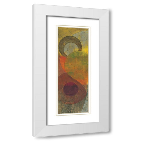 Sedona Spirit I White Modern Wood Framed Art Print with Double Matting by Kime, John
