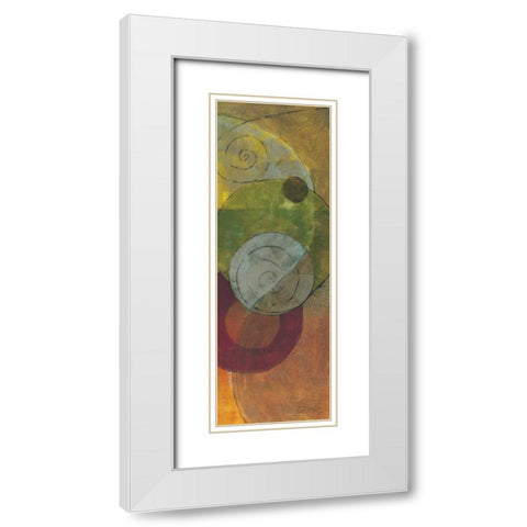 Sedona Spirit II White Modern Wood Framed Art Print with Double Matting by Kime, John