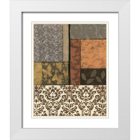 Built by Nature I White Modern Wood Framed Art Print with Double Matting by Kime, John
