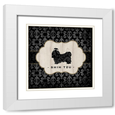 Top Dog I White Modern Wood Framed Art Print with Double Matting by McRostie, Kate