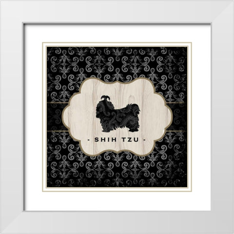 Top Dog I White Modern Wood Framed Art Print with Double Matting by McRostie, Kate