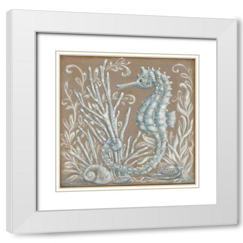 Ocean Wonder II White Modern Wood Framed Art Print with Double Matting by McRostie, Kate