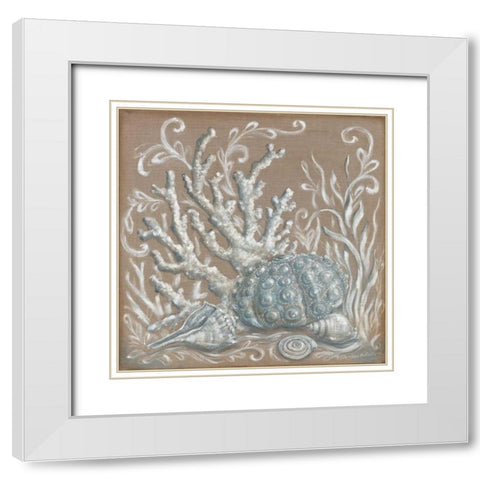 Ocean Wonder III White Modern Wood Framed Art Print with Double Matting by McRostie, Kate