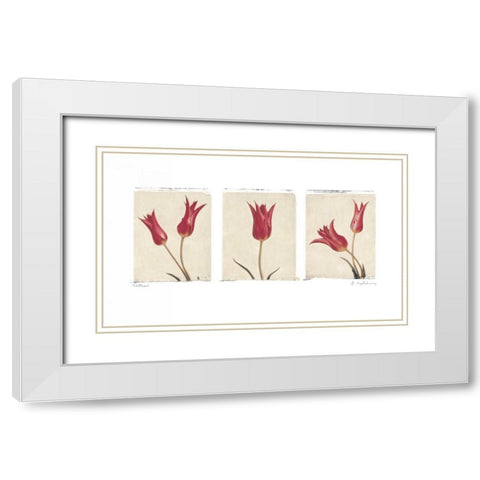 Sisters White Modern Wood Framed Art Print with Double Matting by Melious, Amy