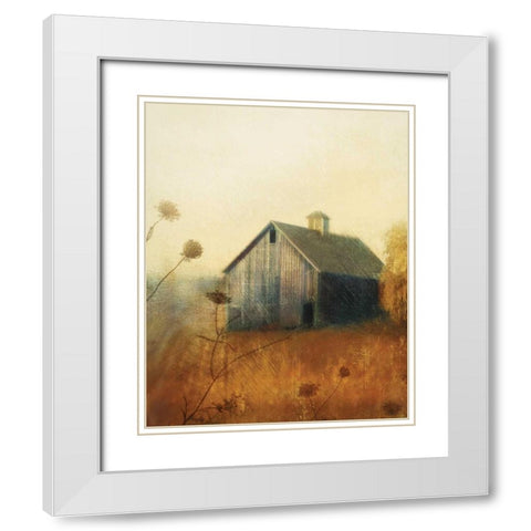 Avonlea II White Modern Wood Framed Art Print with Double Matting by Melious, Amy