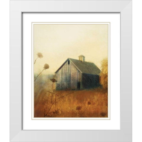 Avonlea II White Modern Wood Framed Art Print with Double Matting by Melious, Amy