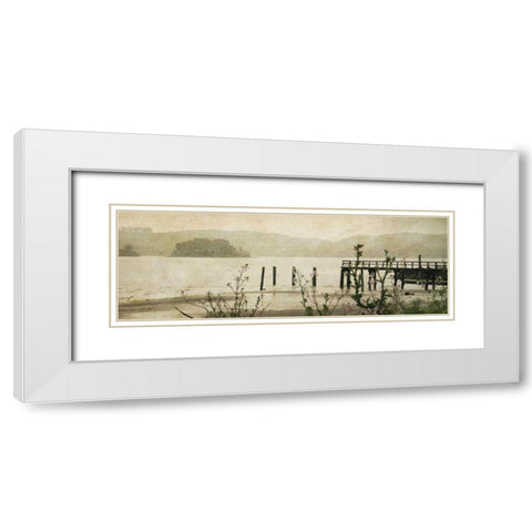 Marshall II White Modern Wood Framed Art Print with Double Matting by Melious, Amy