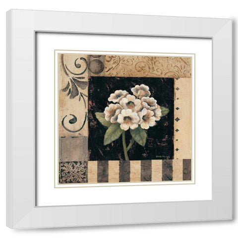 Victorian Summer III White Modern Wood Framed Art Print with Double Matting by Misa, Eva