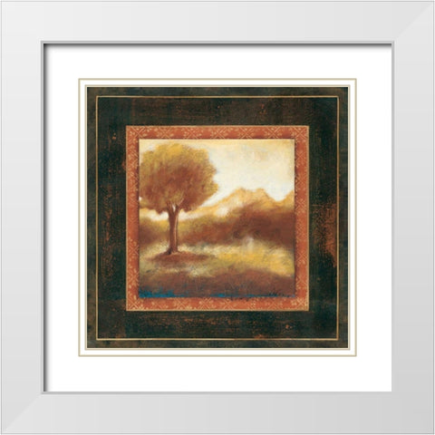 Timeless Light I White Modern Wood Framed Art Print with Double Matting by Osborne, Susan