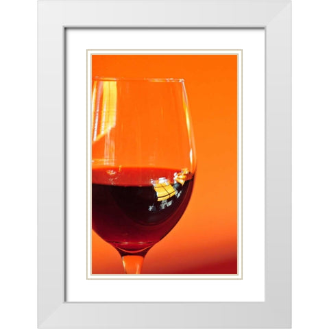 Happy Hour VI White Modern Wood Framed Art Print with Double Matting by Berzel, Erin