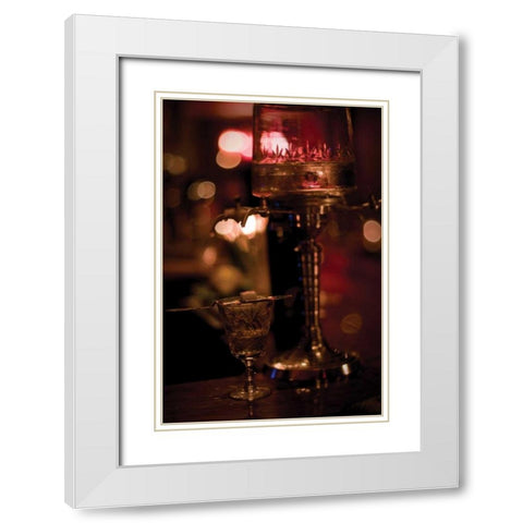 Cocktail Hour XII White Modern Wood Framed Art Print with Double Matting by Berzel, Erin