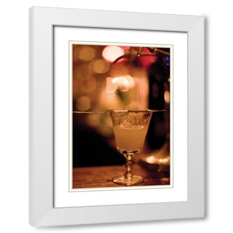 Cocktail Hour XIV White Modern Wood Framed Art Print with Double Matting by Berzel, Erin