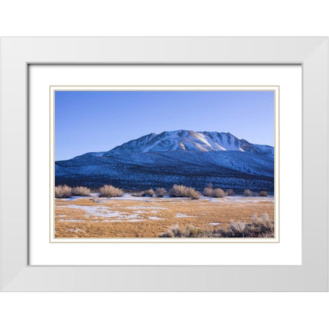 Eastern Sierra III White Modern Wood Framed Art Print with Double Matting by Crane, Rita