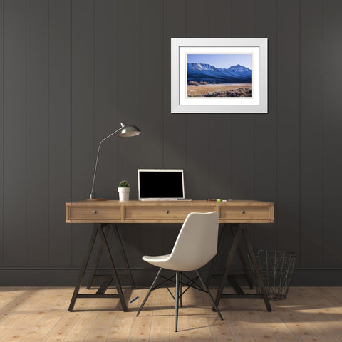 Eastern Sierra IV White Modern Wood Framed Art Print with Double Matting by Crane, Rita