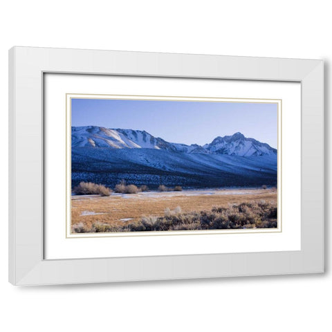 Eastern Sierra IV White Modern Wood Framed Art Print with Double Matting by Crane, Rita