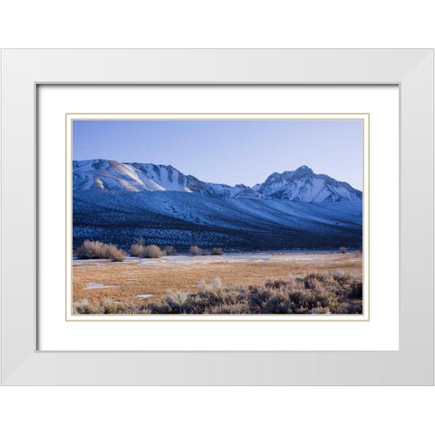 Eastern Sierra IV White Modern Wood Framed Art Print with Double Matting by Crane, Rita