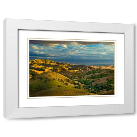Spring Exodus White Modern Wood Framed Art Print with Double Matting by Geistweite, Mark