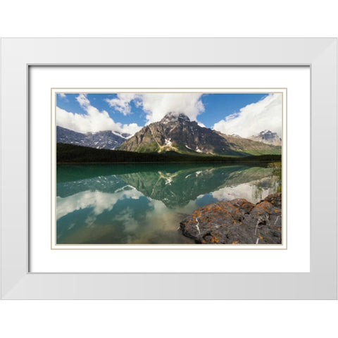 O Canada! White Modern Wood Framed Art Print with Double Matting by Hellmann, Stan