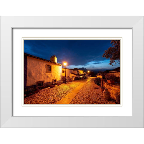 Mata de Paquena, Portugal White Modern Wood Framed Art Print with Double Matting by Hellmann, Stan