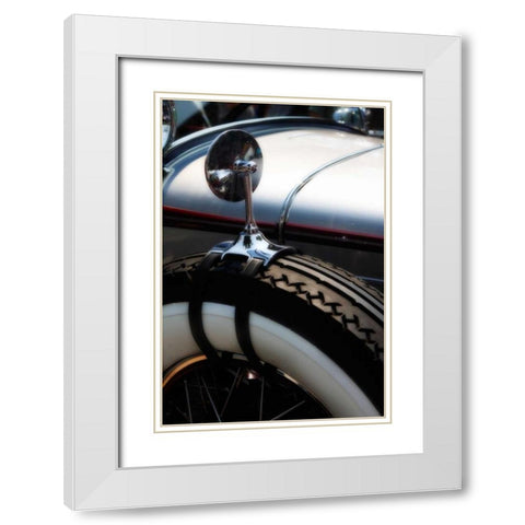 Twentys Style I White Modern Wood Framed Art Print with Double Matting by Hausenflock, Alan