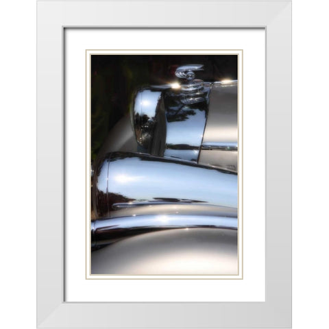 Twentys Style II White Modern Wood Framed Art Print with Double Matting by Hausenflock, Alan