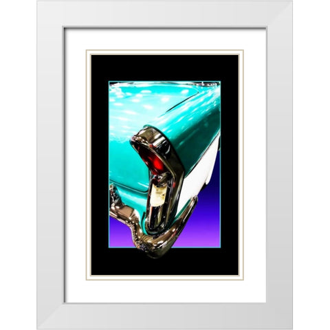 Classic Cruiser I White Modern Wood Framed Art Print with Double Matting by Hausenflock, Alan