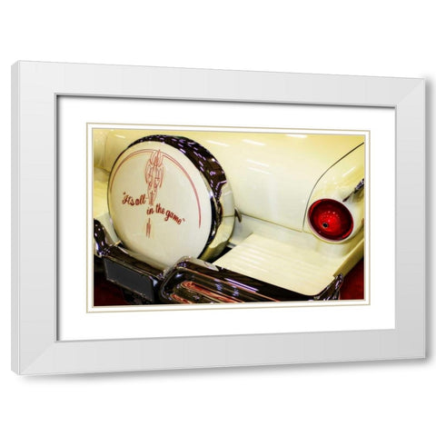 Custom Fairlaine White Modern Wood Framed Art Print with Double Matting by Hausenflock, Alan