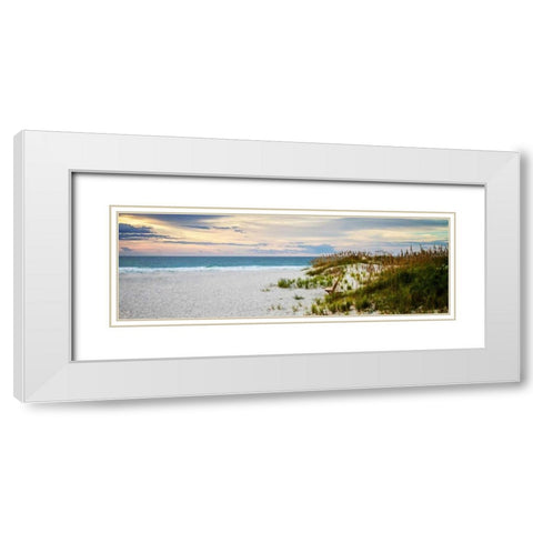 After the Sunrise II White Modern Wood Framed Art Print with Double Matting by Hausenflock, Alan