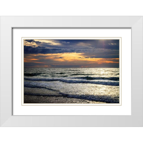 Iron Sky White Modern Wood Framed Art Print with Double Matting by Hausenflock, Alan