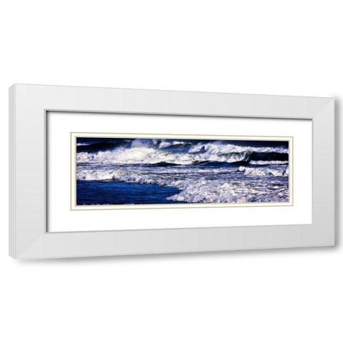 Approaching Storm II White Modern Wood Framed Art Print with Double Matting by Hausenflock, Alan