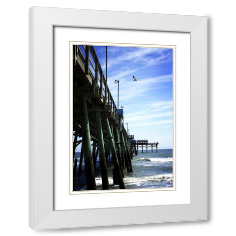 Gentle Summer Day White Modern Wood Framed Art Print with Double Matting by Hausenflock, Alan