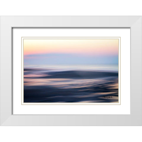 Time Standing Still I White Modern Wood Framed Art Print with Double Matting by Hausenflock, Alan