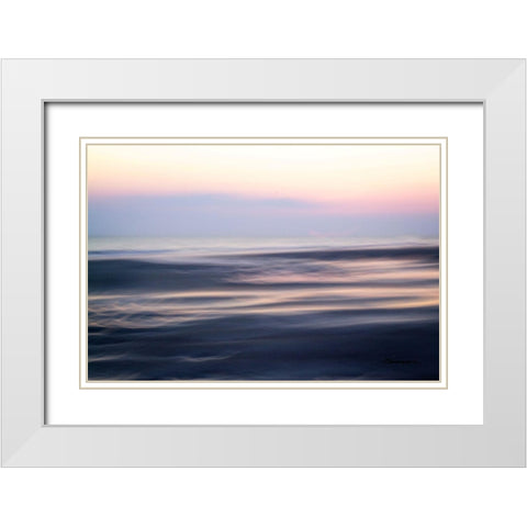 Time Standing Still II White Modern Wood Framed Art Print with Double Matting by Hausenflock, Alan