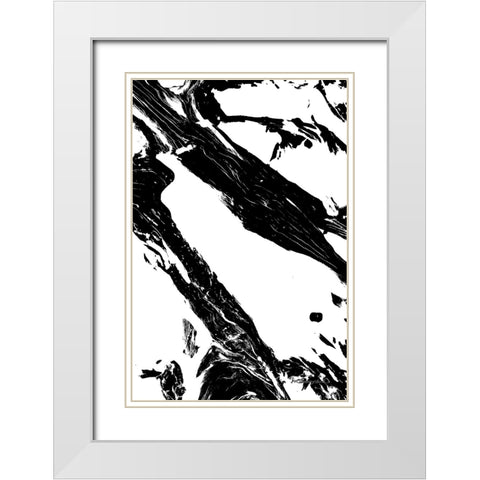 Driftwood White Modern Wood Framed Art Print with Double Matting by Hausenflock, Alan