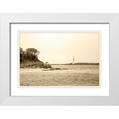 Perfect Sail I White Modern Wood Framed Art Print with Double Matting by Hausenflock, Alan