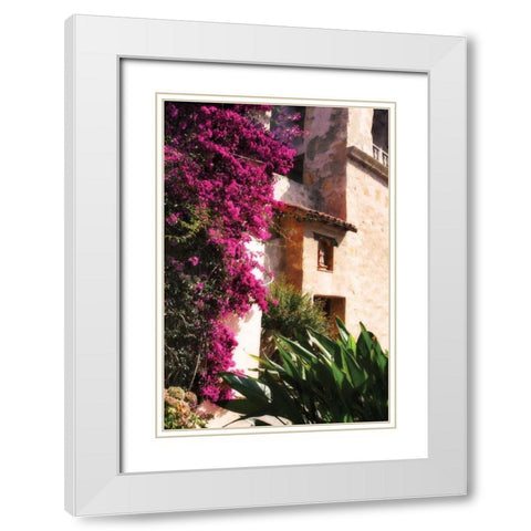 The Old Mission I White Modern Wood Framed Art Print with Double Matting by Hausenflock, Alan
