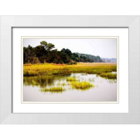 The Sanctuary I White Modern Wood Framed Art Print with Double Matting by Hausenflock, Alan