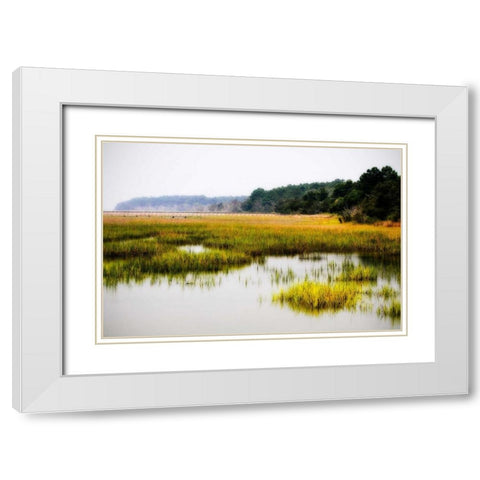 The Sanctuary II White Modern Wood Framed Art Print with Double Matting by Hausenflock, Alan