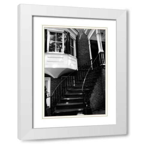 Savannah Style III White Modern Wood Framed Art Print with Double Matting by Hausenflock, Alan