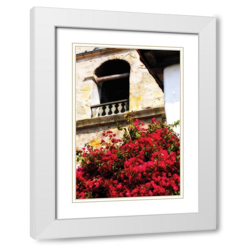 The Old Mission II White Modern Wood Framed Art Print with Double Matting by Hausenflock, Alan