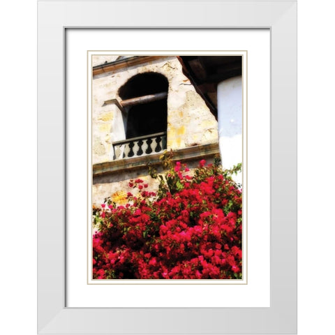 The Old Mission II White Modern Wood Framed Art Print with Double Matting by Hausenflock, Alan