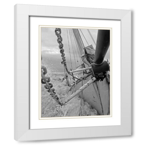 Life at Sea II White Modern Wood Framed Art Print with Double Matting by Kidd, Brian