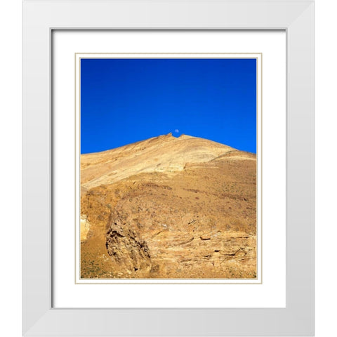 Death Valley I White Modern Wood Framed Art Print with Double Matting by Leahy, Ike